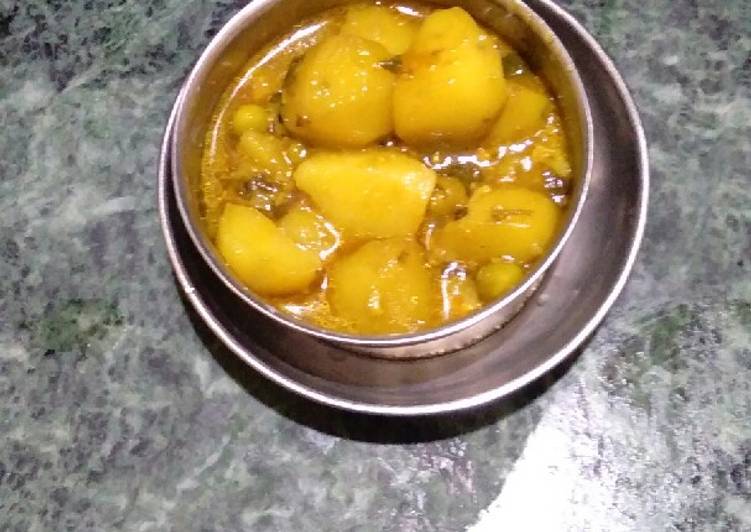 Aloo matar ki sabji