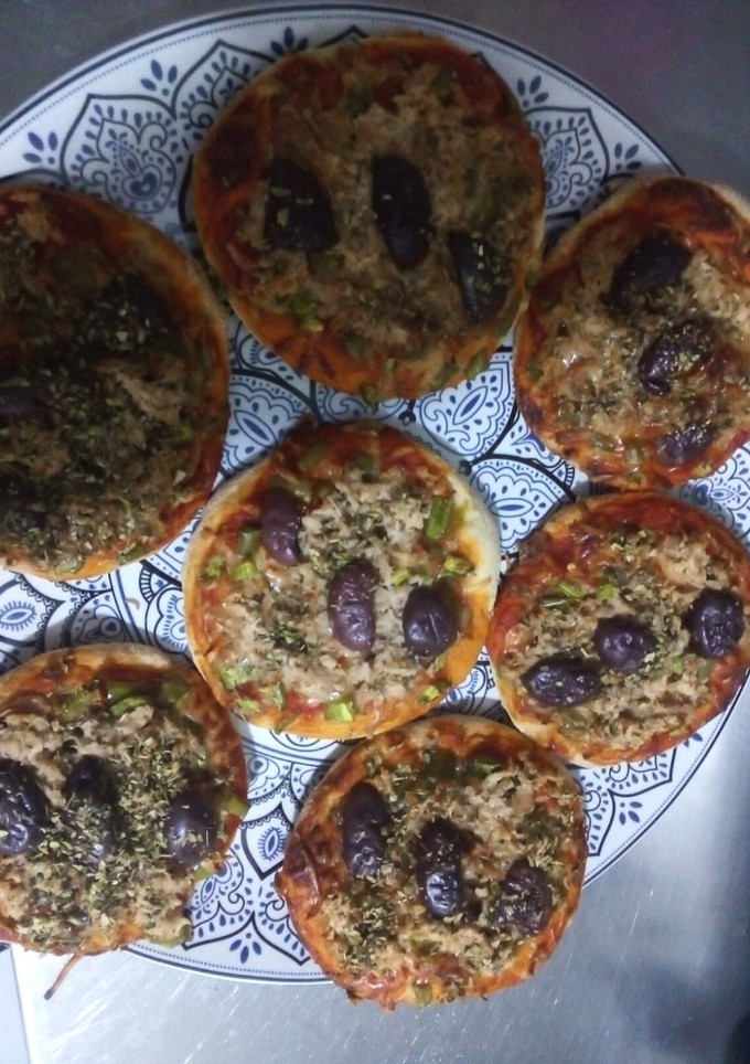Una foto de Mini pizzas