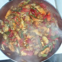 A picture of Easy chicken fajitas.