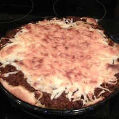 A picture of Taco Pie.