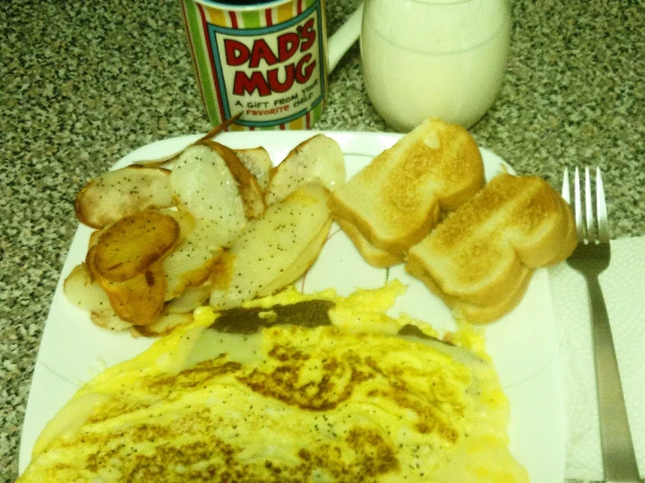 Recipe Easy Cheesy Cheesesteak Omelet the  Makes Drooling Makes you drool