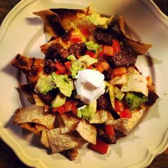 A picture of Steak Nachos.