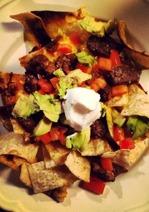 A picture of Steak Nachos.