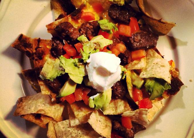 Recipe of Jamie Oliver Steak Nachos