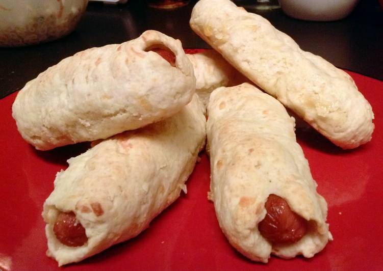 How to Make Appetizing Pigs in a blanket