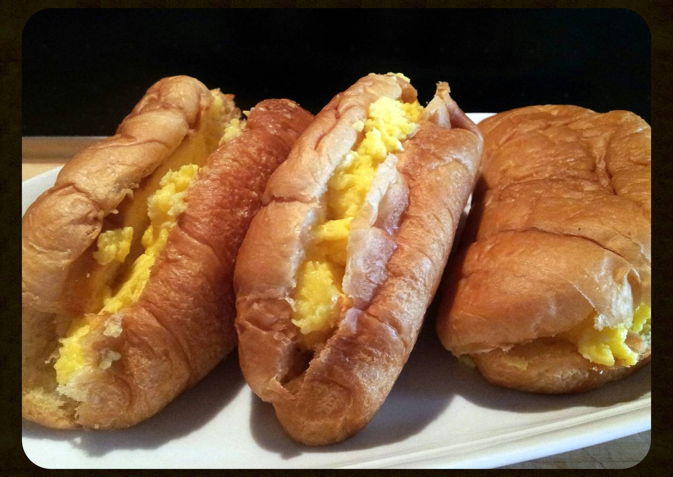 GEROMEs Scrambled Egg Croissants