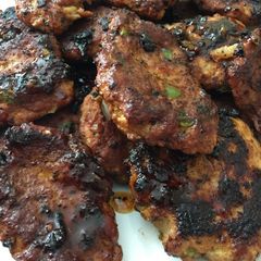 A picture of Turkey Booya Burgers.