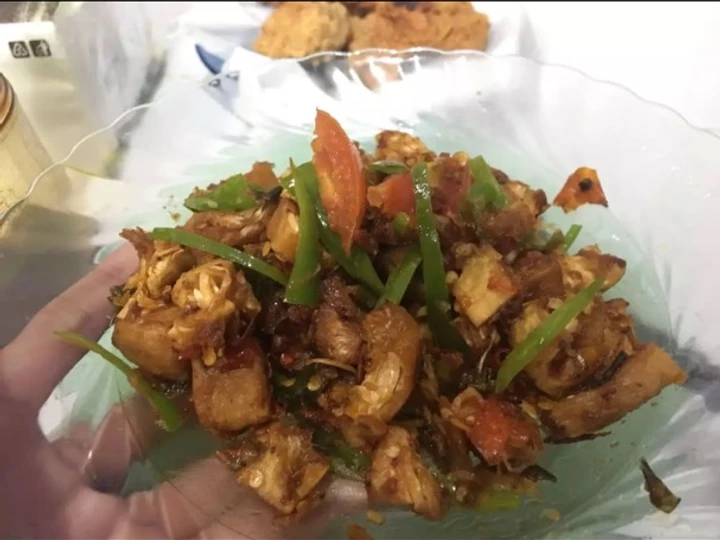 Cara Mudah Membikin Resep SAMBAL GORENG MANDAI (cempedak) yang Enak Banget Anti Ribet, Lezat Sekali