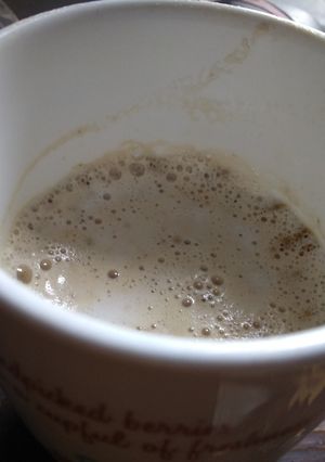 A picture of Expresso coffee.