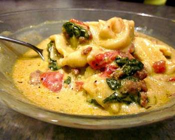 Latest Recipe Creamy Sausage Tortellini Soup Delicious Simple