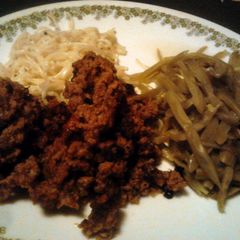 A picture of fall apart meatloaf :-).