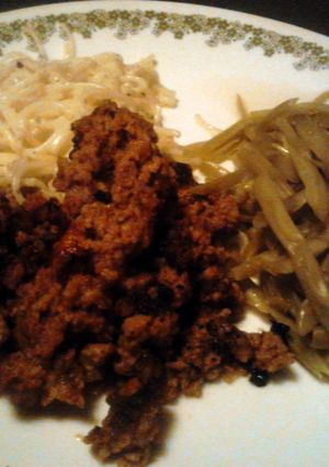 A picture of fall apart meatloaf :-).