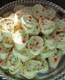 Colorful Cream Cheese Pinwheels