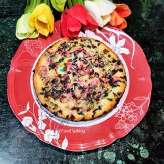 A picture of Semolina Chocolate cake.
