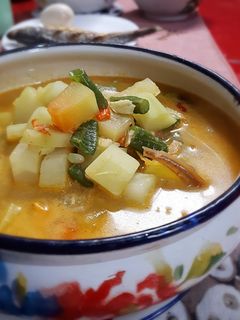 Foto resep Lodeh pepaya muda
