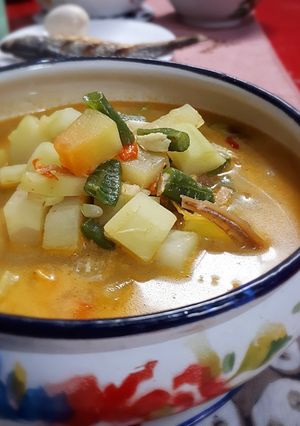 Foto resep Lodeh pepaya muda
