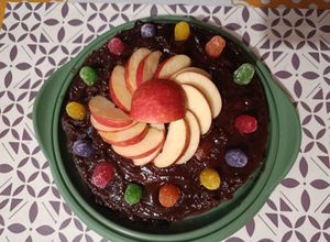 Foto de Bolo de Banana com Cacau e Canela