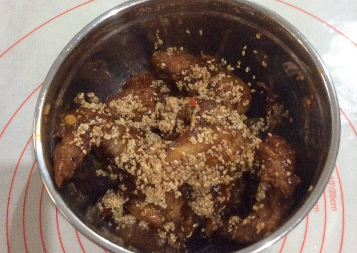 Ayam goreng Gochujang asal2an