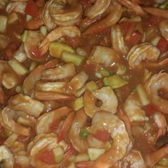 A picture of Quick n easy shrimp cocktail.