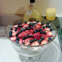 A picture of Angelic Fruit Trifle.