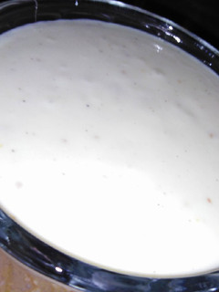 A picture of White sauce.