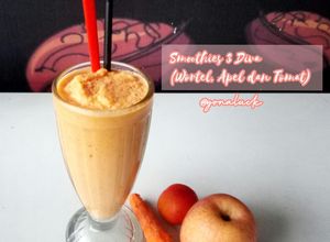Foto resep Smoothies 3 Diva (Wortel Apel Tomat)