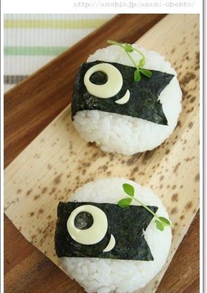 A picture of Konobori Rice Balls for Children's Day.