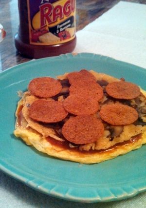 A picture of Breakfast Pizza.