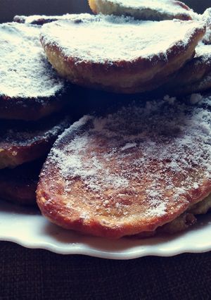Фото Оладьи с яблоками💞.