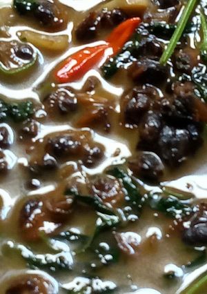 Foto resep Oseng kerang dara kemangi bumbu rajang