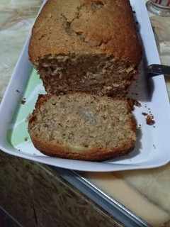 Una foto de Budín integral de banana 😊 (Súper fácil)