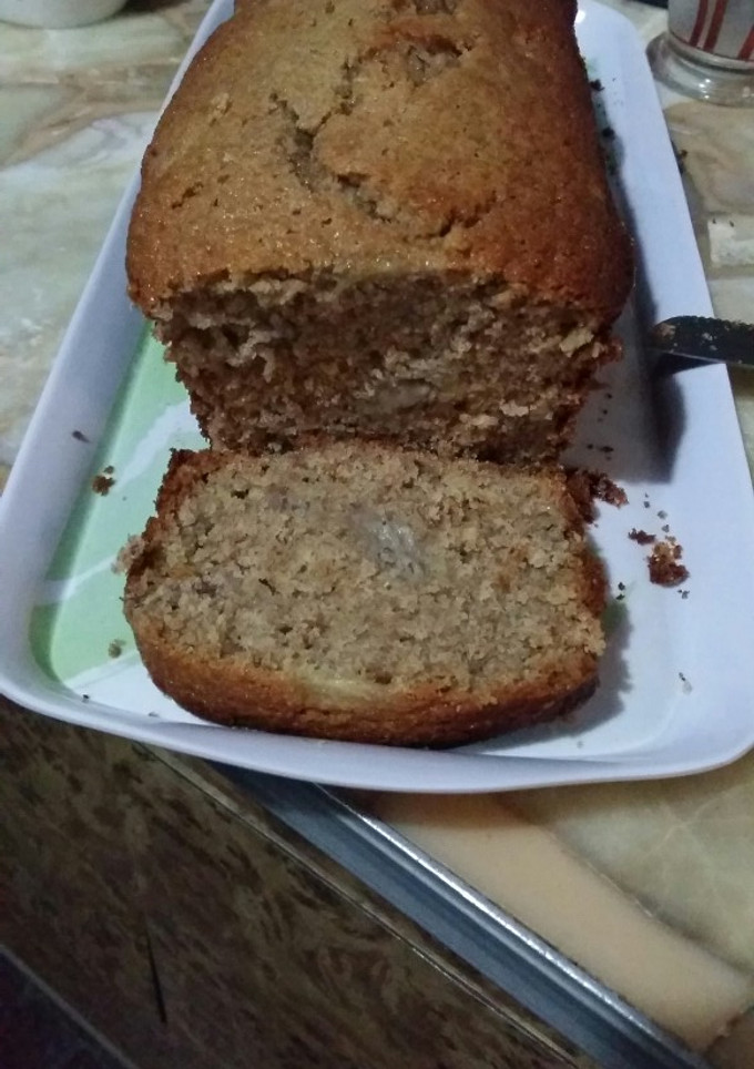 Una foto de Budín integral de banana 😊 (Súper fácil)