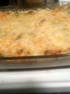 A picture of Broccoli and Spinach White Lasagna.