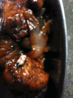 A picture of Chilli Potatoes (Indian Version).