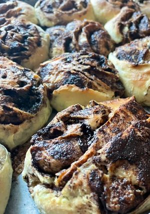 Karamellás kakaóscsiga recept fotója