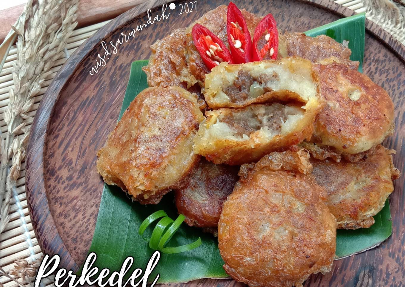 Perkedel Singkong Isi Daging Cincang