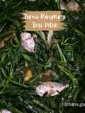 Tumis Kangkung Teri Petek