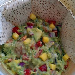 A picture of Vickys Mango Guacamole, GF DF EF SF NF.