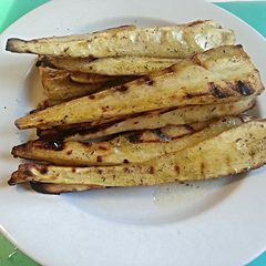 A picture of Grilled Parsnips.
