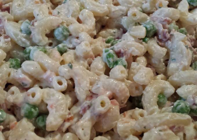 Recipe of Homemade Ranch &amp; Bacon Pasta Salad