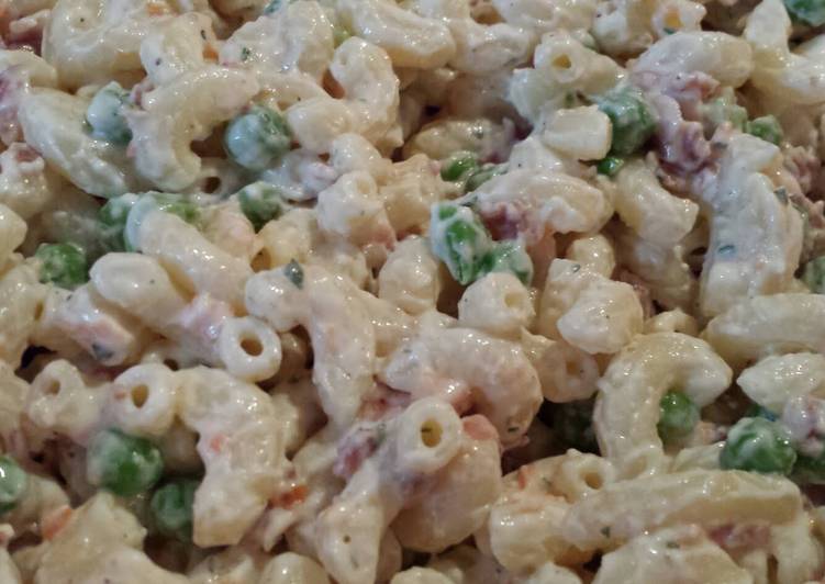 Recipe of Super Quick Homemade Ranch &amp; Bacon Pasta Salad