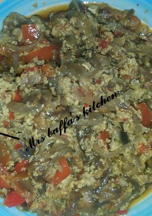 A picture of Egg sauce 🥚🥚.