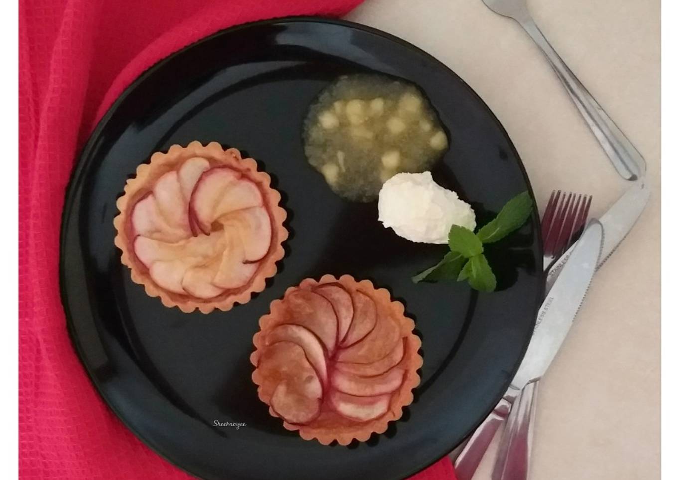French apple tart