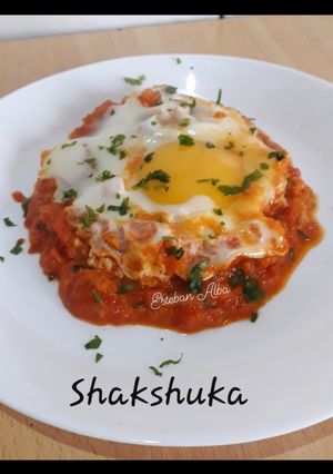 Una foto de Shakshuka casera
