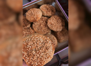 صورة لوصفة برازق أو شابورة السمسم