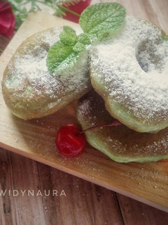 Foto resep Donat pandan ksb(killer soft bread)