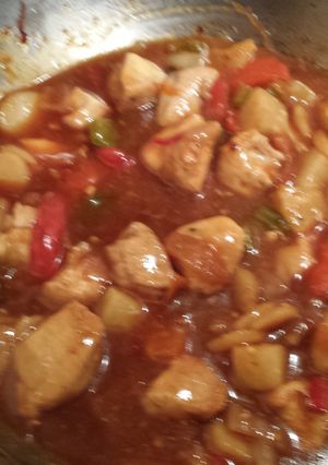 A picture of Sweet and Sour Chicken Low Calorie.