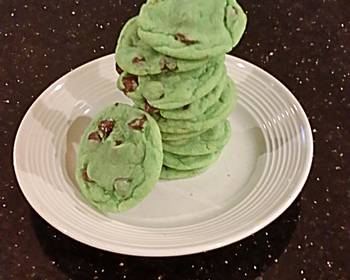 Ultimate Prepare Recipe Mint Chocolate Chip Cookies Delicious