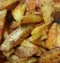 Easy Steps to Make Cheesy Roasted French Fries the Can Spoil the Tongue Really delicious