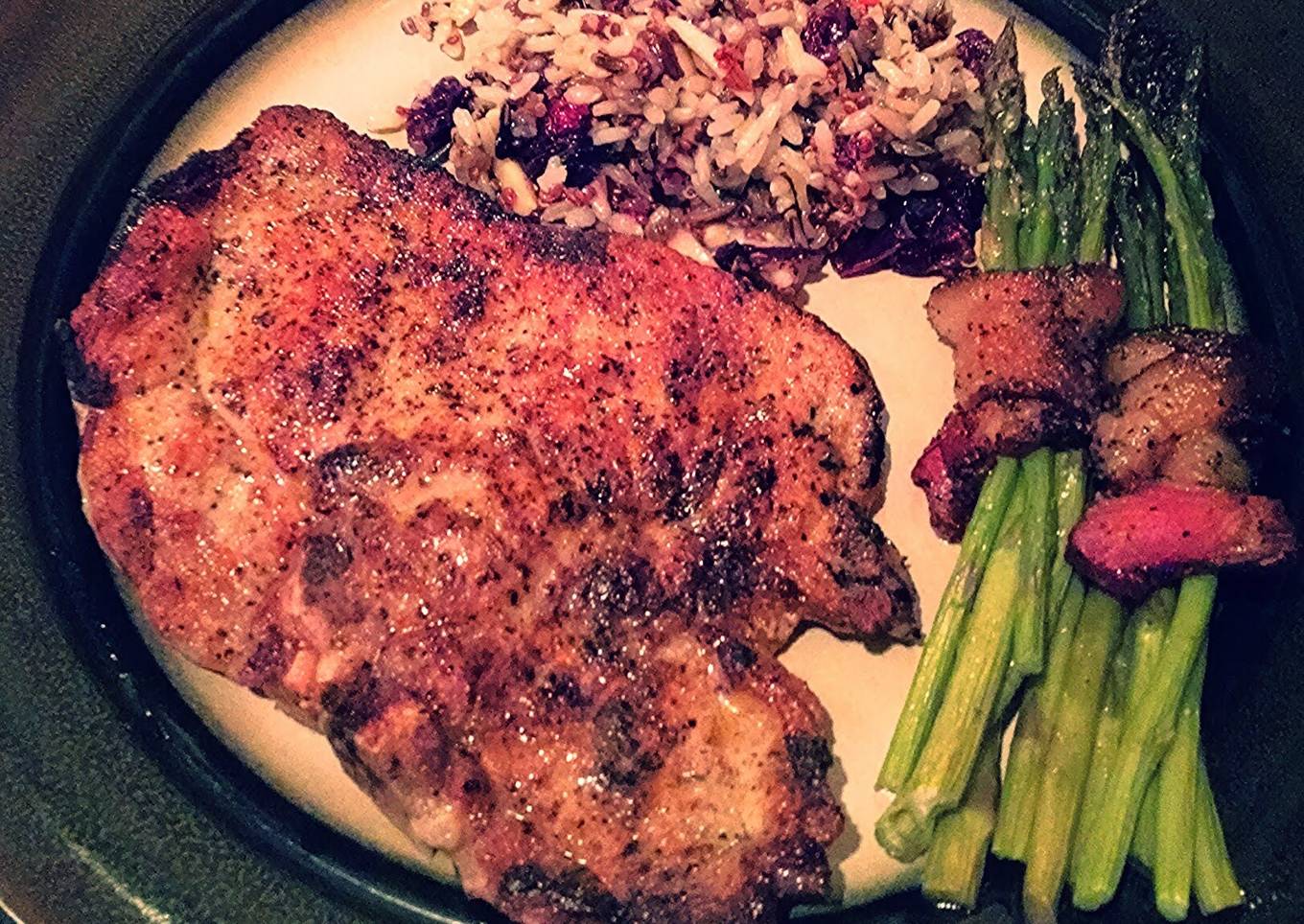 Pan Seared Pork Chops